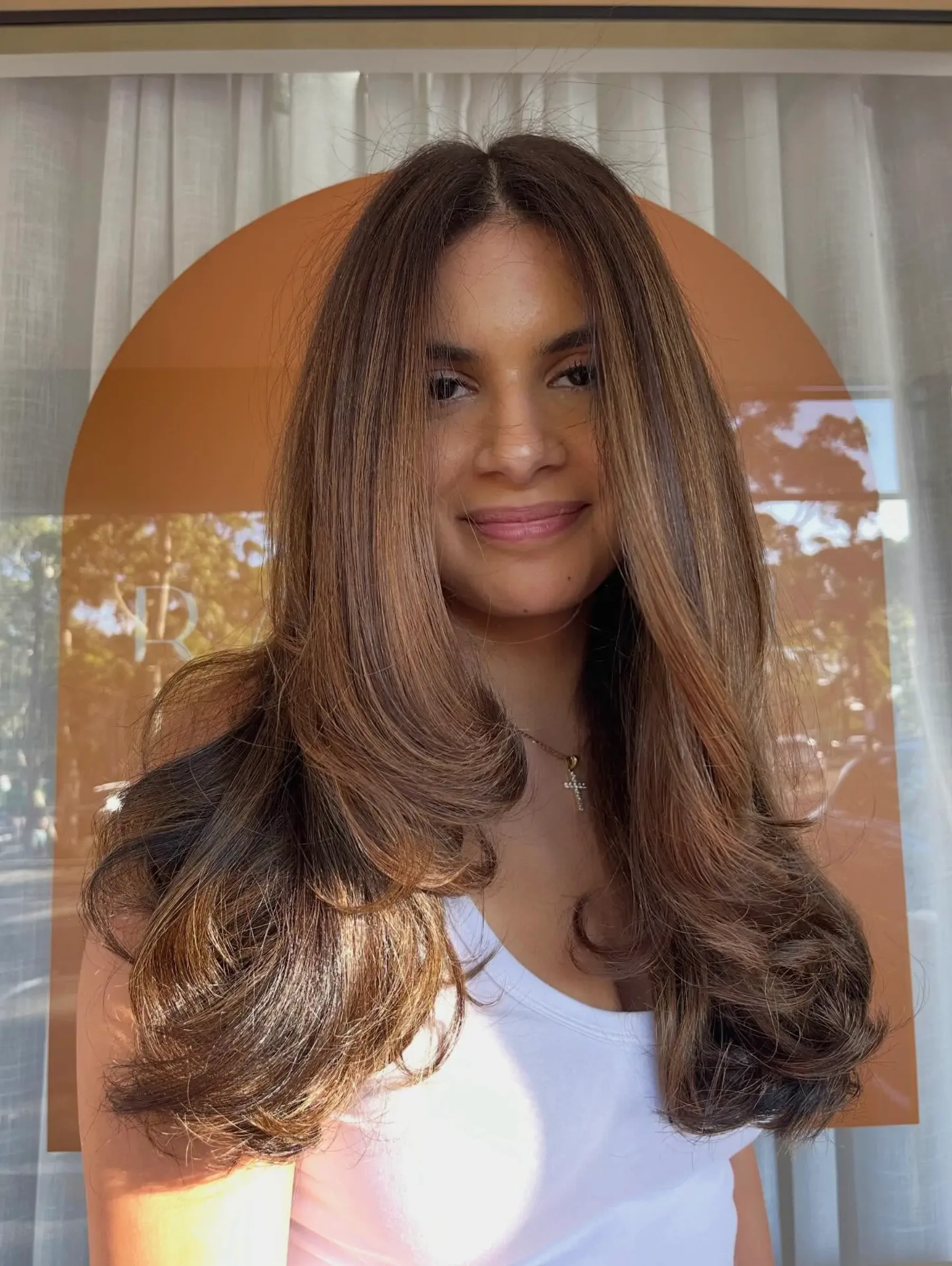 Hair work by Clare
