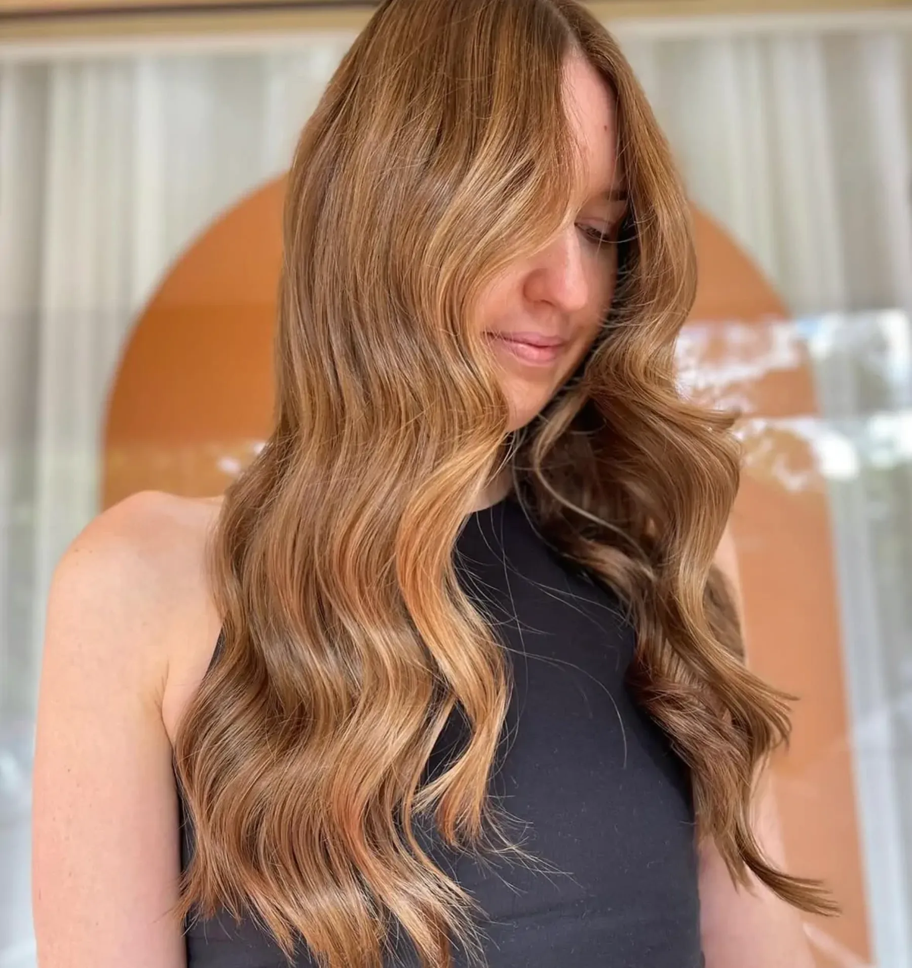 Hair work by Clare