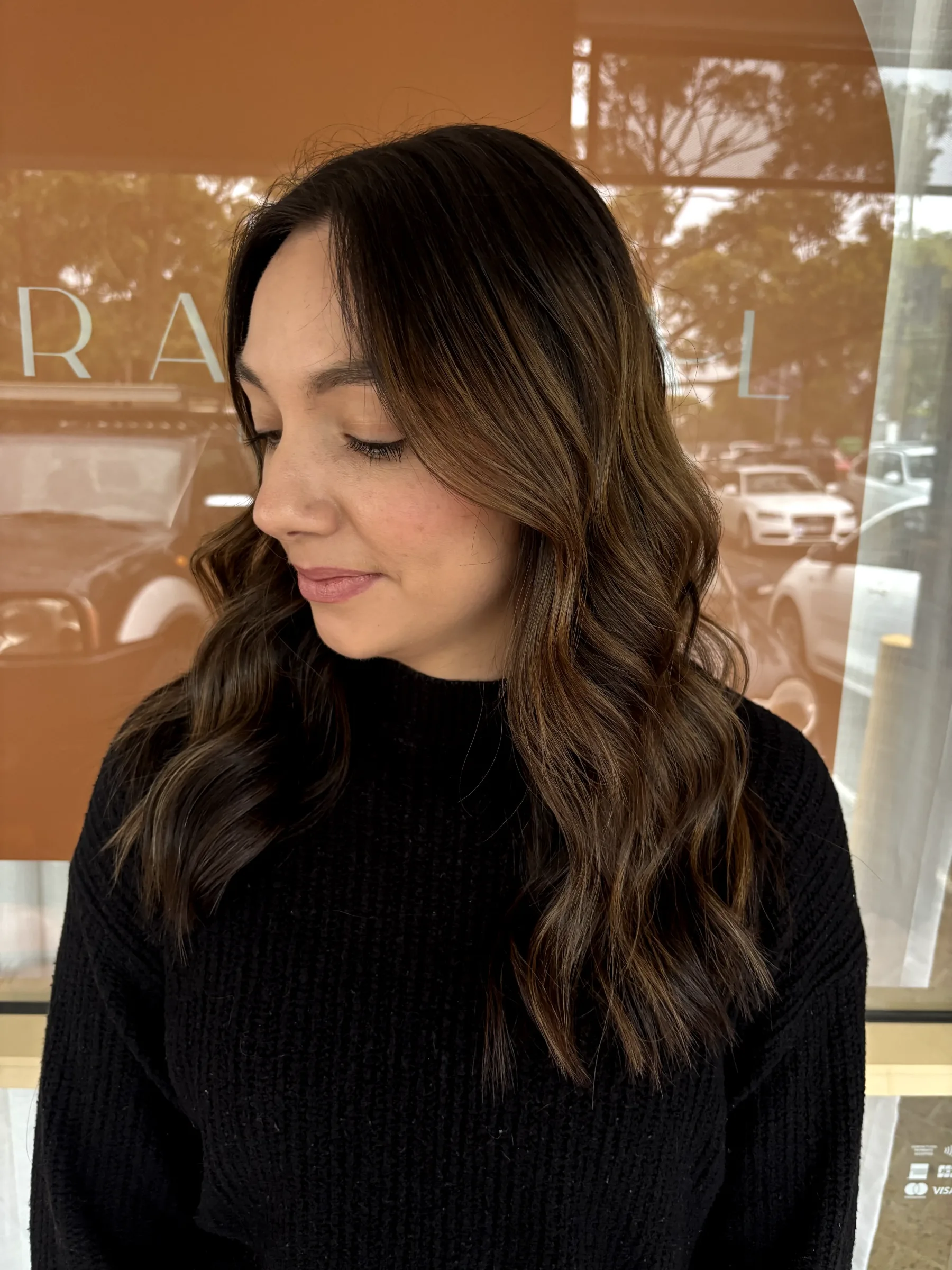 Hair work by Clare