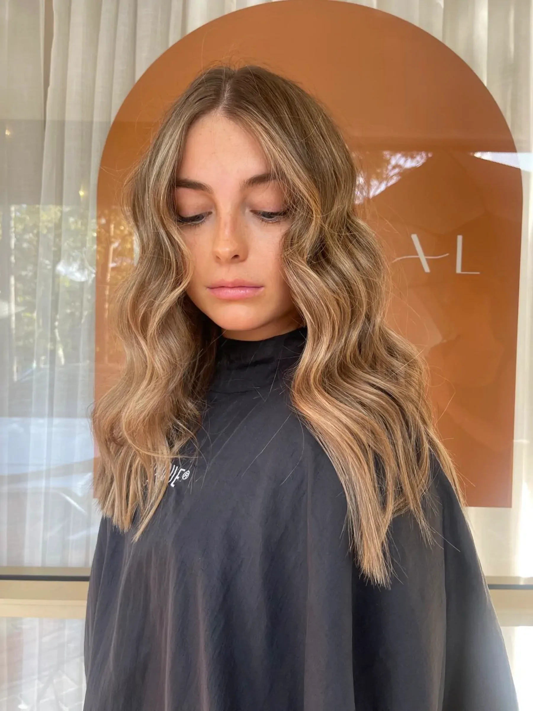 Hair work by Clare