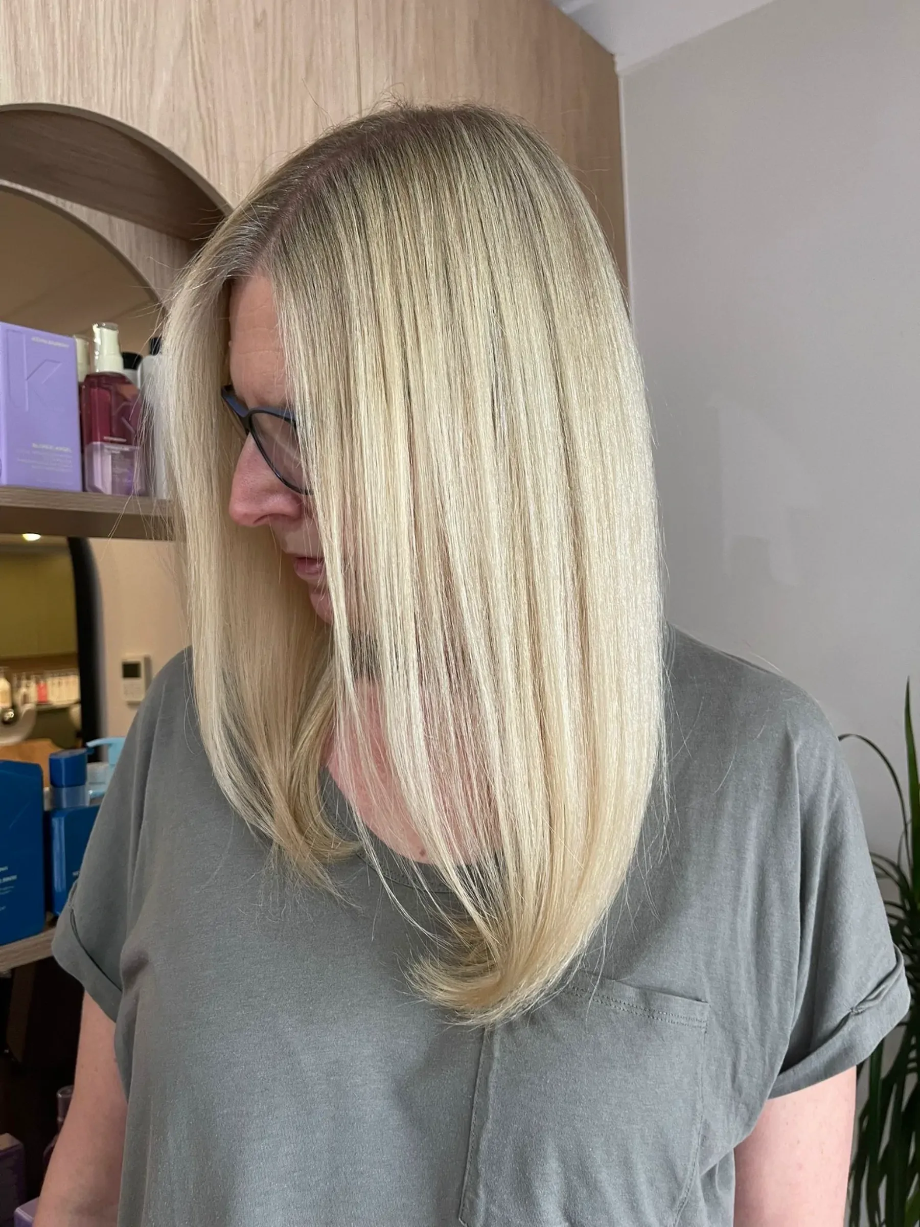 Hair after Qiqi smoothing treatment at Radical Hair